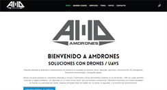 Desktop Screenshot of amdrones.com
