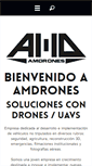 Mobile Screenshot of amdrones.com